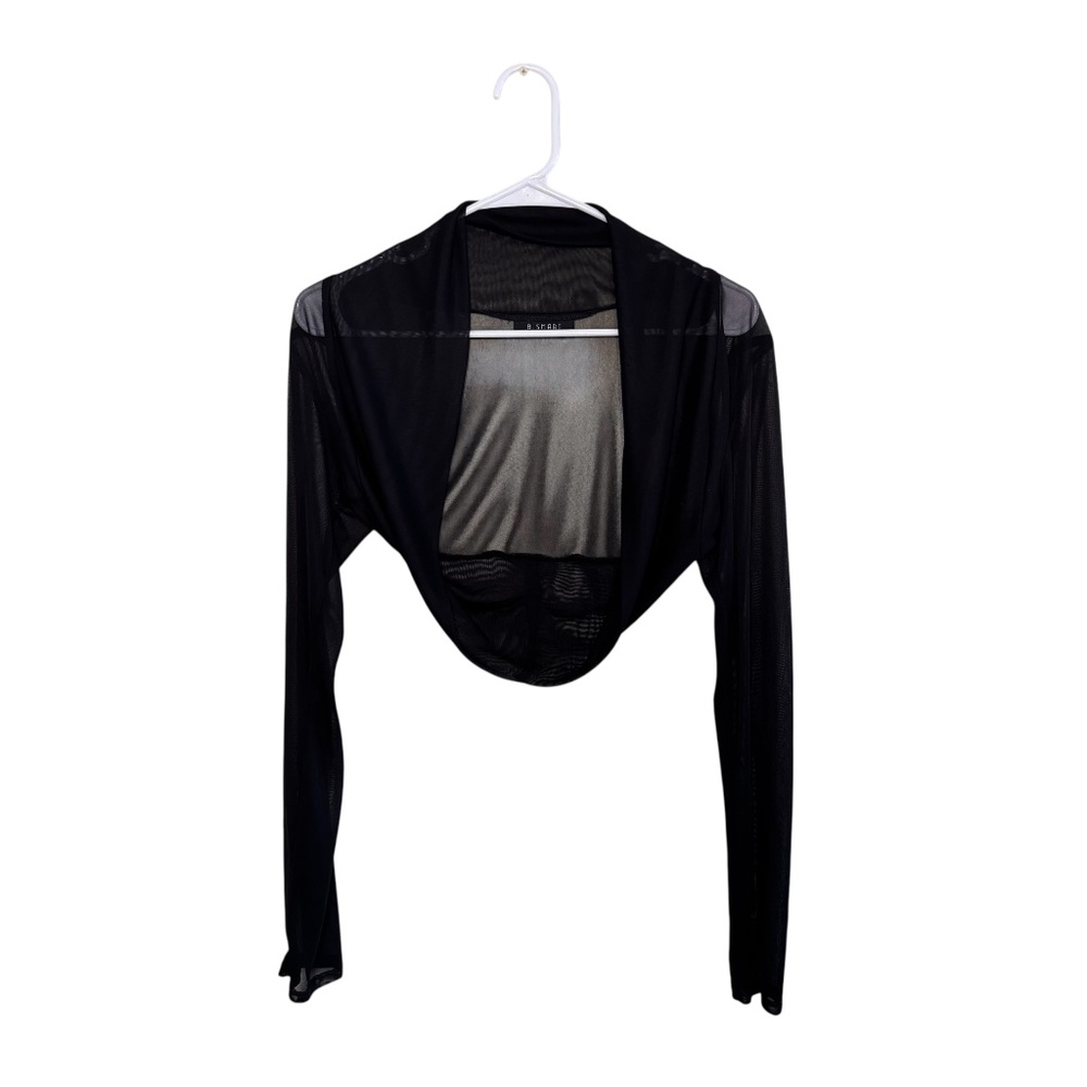 B. Smart Sheer Black Shawl